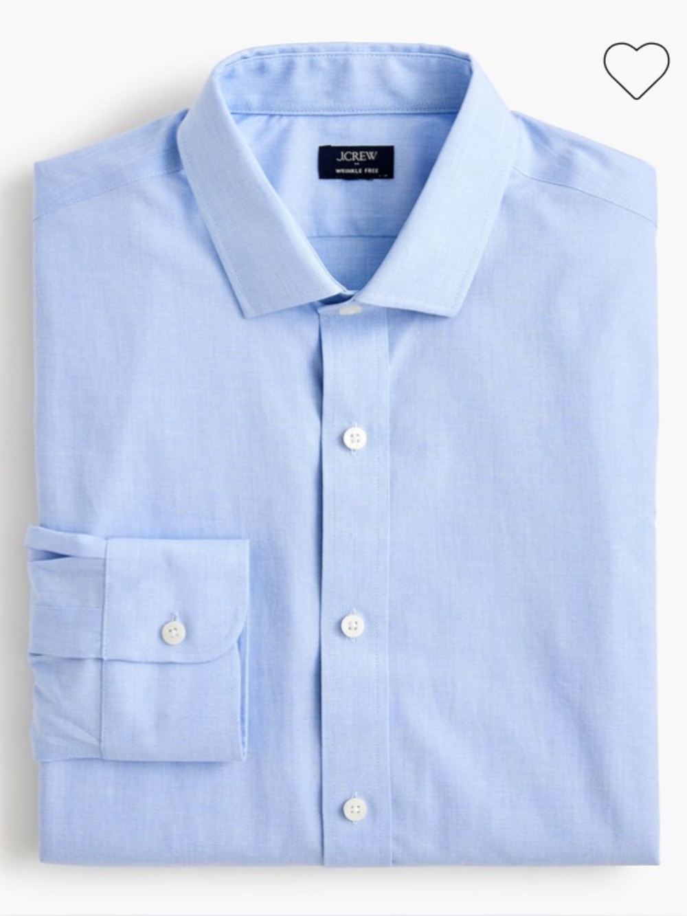 Wrinkle-free dress shirt